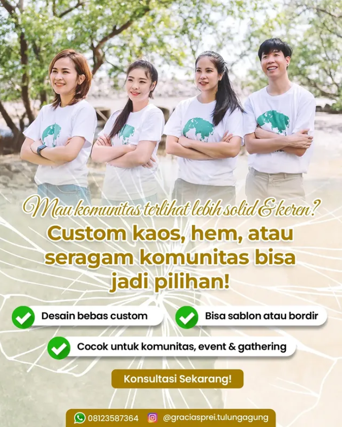 <p>Kadang yang bikin komunitas terasa lebih dekat 